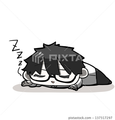 Teacher sleeping on the floor 137317297