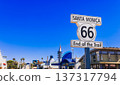 洛杉磯聖莫尼卡碼頭，66號公路終點標誌 137317794
