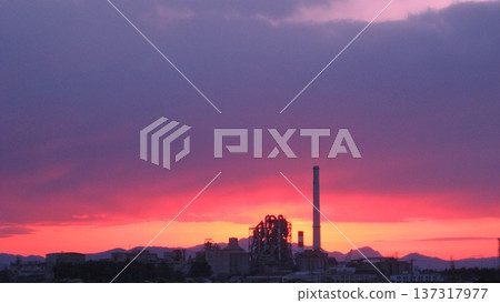 Orange sunset (March 17, 2017) Big sunset sky Orange sunset (March 17, 2017) Big sunset sky 137317977