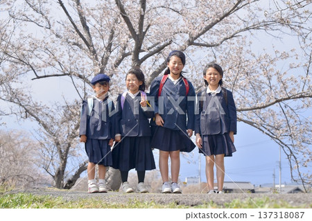 New first graders and students entering elementary school New first graders and students entering elementary school 137318087
