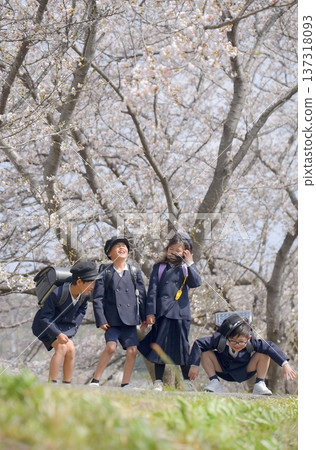 New first graders entering elementary school 137318093