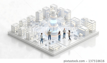 A central AI platform that integrates and optimizes data across the city 137318616