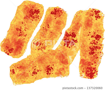 illustration of fried squid illustration of fried squid 137320060