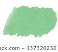 綠色水彩紋理 137320236