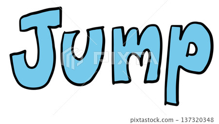Hand drawn Jump letters for activity, sport, exercise, movement, decoration, font, typography, text, message, campaign badge, card print, sticker, festive winter, patches, shirt print, happy holidays Hand drawn Jump letters for activity, sport, exercise, movement, decoration, font, typography, text, message, campaign badge, card print, sticker, festive winter, patches, shirt print, happy holidays 137320348