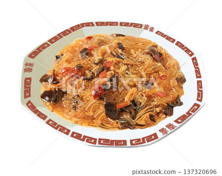 麻婆粉(紅色中式菜餚) 麻婆粉(紅色中式菜餚) 137320696