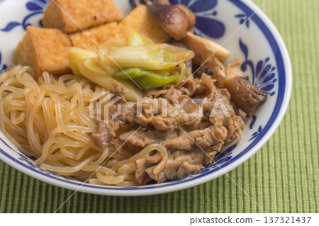 Sukiyaki Style Simmering Sukiyaki Style Simmering 137321437