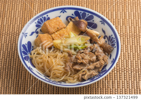 Sukiyaki Style Simmering Sukiyaki Style Simmering 137321499