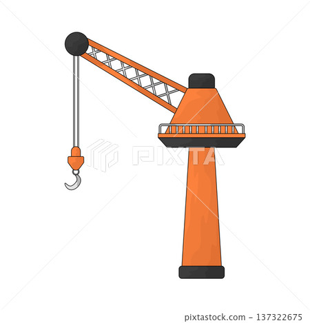 Illustration of Crane 137322675