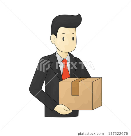 Illustration of delivery manager 137322676