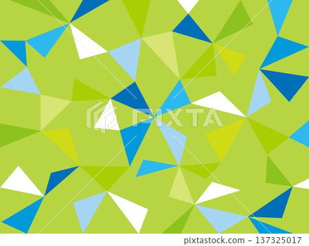 Geometric pattern, triangle, green Geometric pattern, triangle, green 137325017