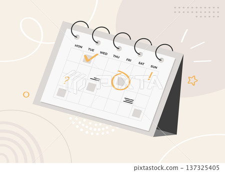 Schedule and Time Management Concept 137325405