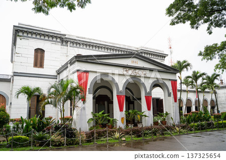 印尼茂物火車站的歷史建築/保留了荷蘭殖民時代氛圍的鐵路建築 137325654