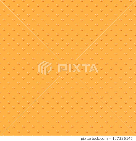 Orange Metal Texture with Raised Circles Geometric Pattern Background. 3D rendering illustration Orange Metal Texture with Raised Circles Geometric Pattern Background. 3D rendering illustration 137326145