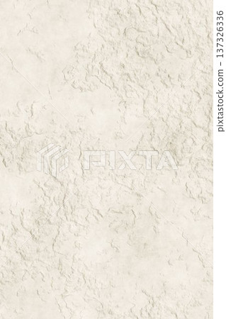 Rough Off White Stone Texture Background with Grungy Plaster Surface and Ancient Weathered Wall Effect. 137326336