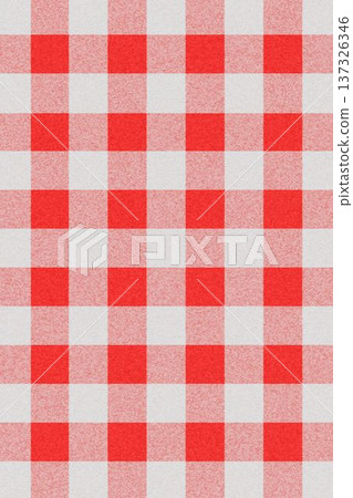 Classic red and white gingham checkered fabric texture background for picnic or country kitchen design. Classic red and white gingham checkered fabric texture background for picnic or country kitchen design. 137326346