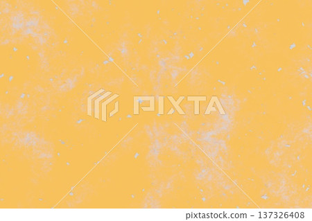 Distressed yellow wall texture with peeling paint and weathered surface for grunge background design and overlays. 137326408