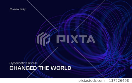 Abstract future ai background with blue big data and digital dots for tech and technology science presentation. Line cyber business network 3d backdrop. Connection graphic design. Abstract future ai background with blue big data and digital dots for tech and technology science presentation. Line cyber business network 3d backdrop. Connection graphic design. 137326498