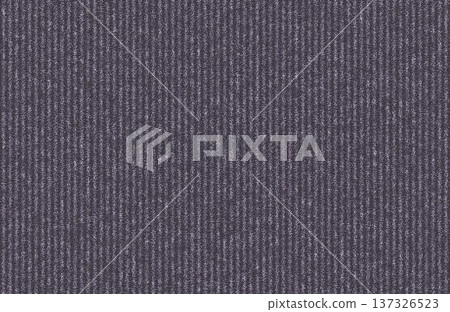 Dark purple ribbed fabric texture with vertical lines background illustration. 137326523