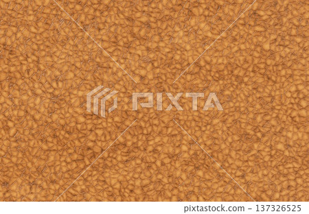 Brown cracked earth or dried clay soil texture background illustration. 137326525