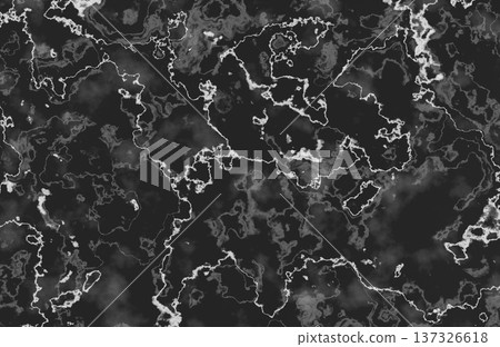 Dark black and white marble stone texture with abstract cracked veins. Dark black and white marble stone texture with abstract cracked veins. 137326618