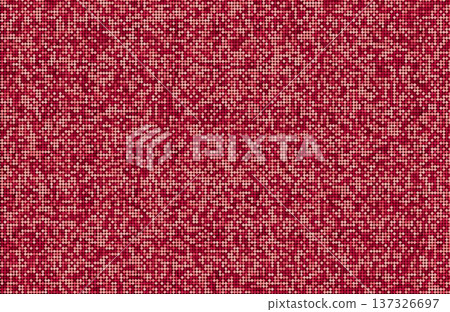 Abstract red pixelated dotted mosaic texture background pattern. Abstract red pixelated dotted mosaic texture background pattern. 137326697