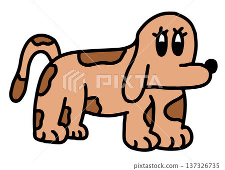 Hand drawn illustrations of dog body shape for decoration, puppy cartoon, characters, comic, mascot, stickers, tattoo, pet shop, vet, animal, home decor, house, yard, playtime, brooch, pin, icon, woof Hand drawn illustrations of dog body shape for decoration, puppy cartoon, characters, comic, mascot, stickers, tattoo, pet shop, vet, animal, home decor, house, yard, playtime, brooch, pin, icon, woof 137326735