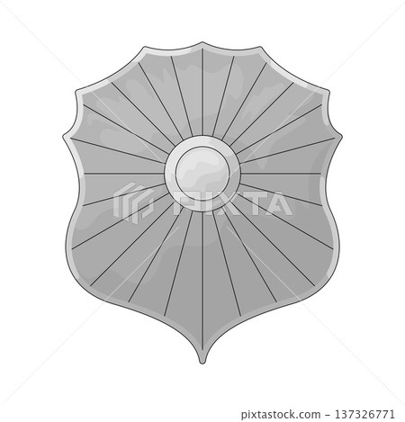 Illustration of Police Badge 137326771