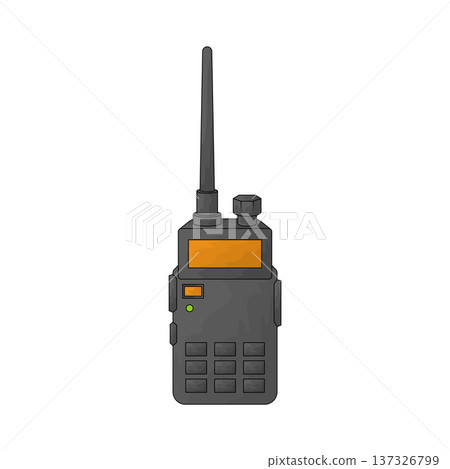 Illustration of communication radio 137326799