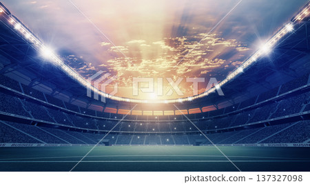 Soccer Stadium 137327098