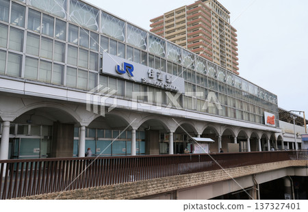 Katamachi Line Suminoe Station building Katamachi Line Suminoe Station building 137327401