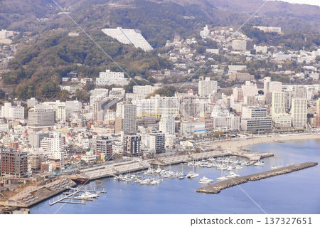 Atami city seen from Atami Castle Atami city seen from Atami Castle 137327651