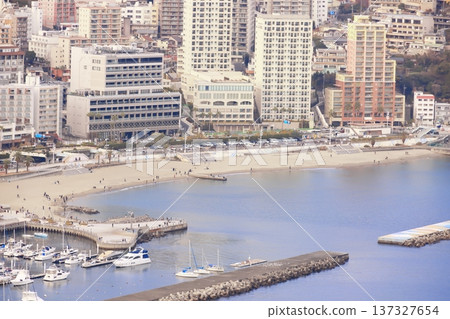 Atami city seen from Atami Castle 137327654