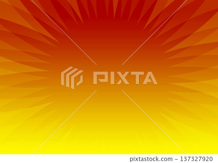 Vibrant sunburst background with warm yellow to red gradient and radial geometric starburst patterns. Ideal for summer, energy, and abstract graphic design themes. Vibrant sunburst background with warm yellow to red gradient and radial geometric starburst patterns. Ideal for summer, energy, and abstract graphic design themes. 137327920