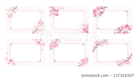 春櫻花畫框 春櫻花畫框 137328307