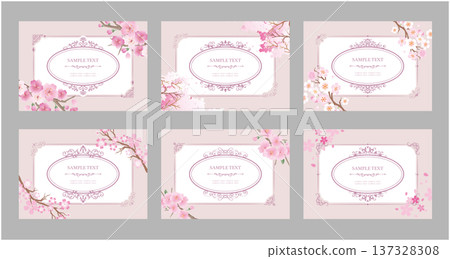 春櫻花畫框 137328308