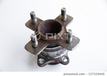 Auto Repair Shop, Ball Bearing, Car, Clipping Path, Color Image Auto Repair Shop, Ball Bearing, Car, Clipping Path, Color Image 137329448
