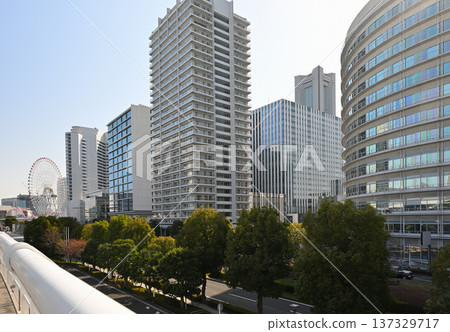 Yokohama Minato Mirai Landscape Yokohama Minato Mirai Landscape 137329717