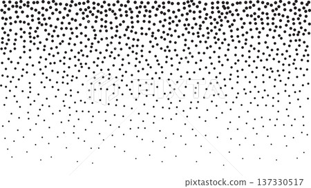 Stippling gradient, noise gradient background, stipple effect made by abstract shapes. Noise gradient texture background. 137330517