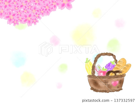 Picnic under the cherry trees Picnic under the cherry trees 137332597