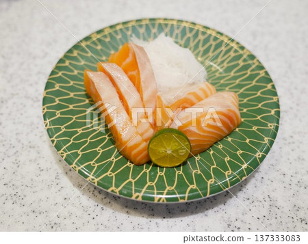 Salmon sashimi 02 Salmon sashimi 02 137333083