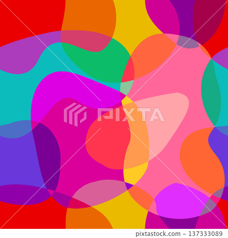 Seamless background of colored pieces . Hand drawn. Not AI, vector illustration. Seamless background of colored pieces . Hand drawn. Not AI, vector illustration. 137333089