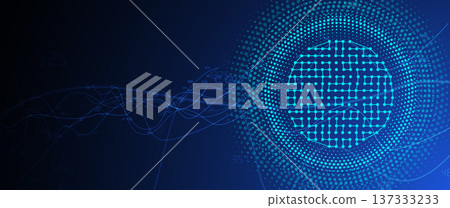 Abstract earth technology concept in dark network system Abstract earth technology concept in dark network system 137333233