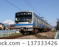 Izu Hakone Railway 7000 series and Mount Fuji 137333426
