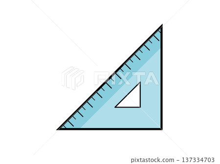 Triangle ruler illustration stationery arithmetic mathematics drafting tool Triangle ruler illustration stationery arithmetic mathematics drafting tool 137334703