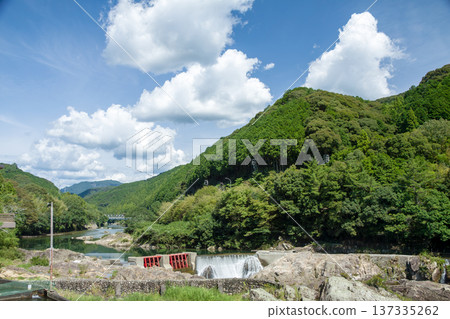 長筱堰及進水渠（愛知縣新城市） 137335262