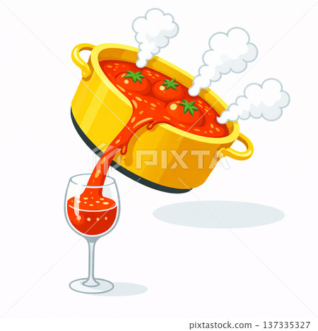 蕃茄汁 大雜燴 酒杯 137335327