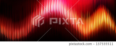 Vibrant glass fractal surface, red orange gradient Vibrant glass fractal surface, red orange gradient 137335511