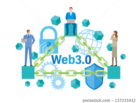 web3 圖像插圖 137335932