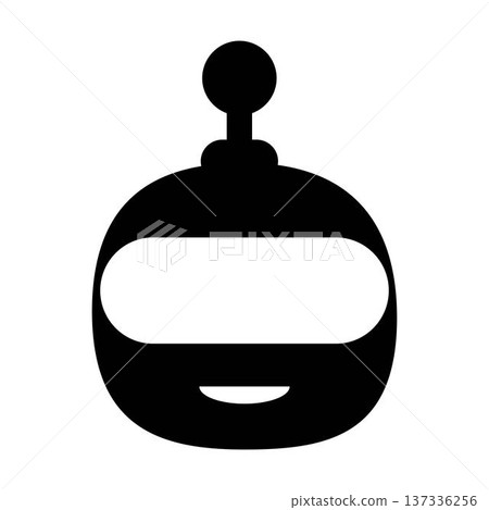 AI Robot Face Icon, Minimal Chatbot Head Mascot Collection illustration AI Robot Face Icon, Minimal Chatbot Head Mascot Collection illustration 137336256